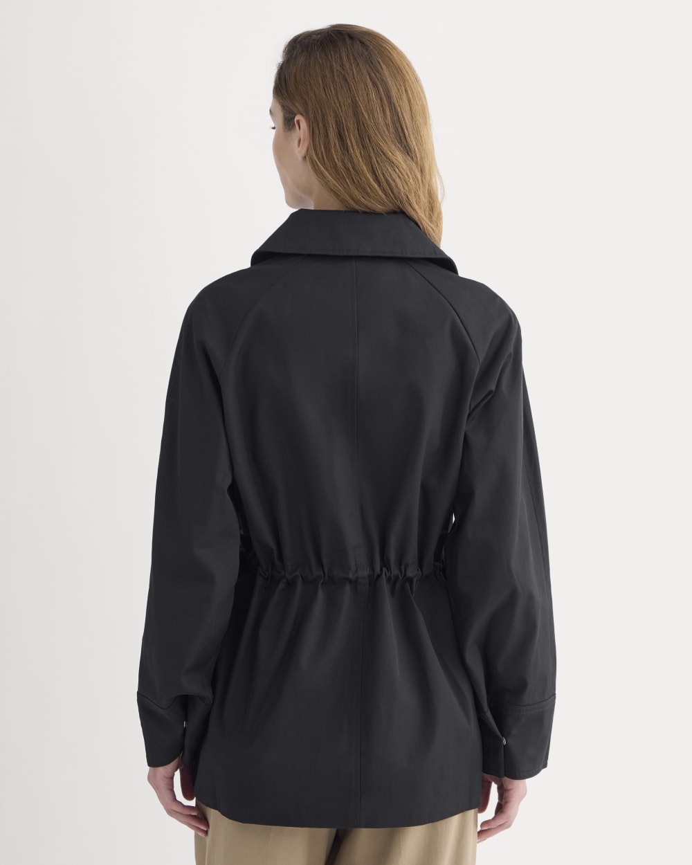 Field Jacket in Black — detail view