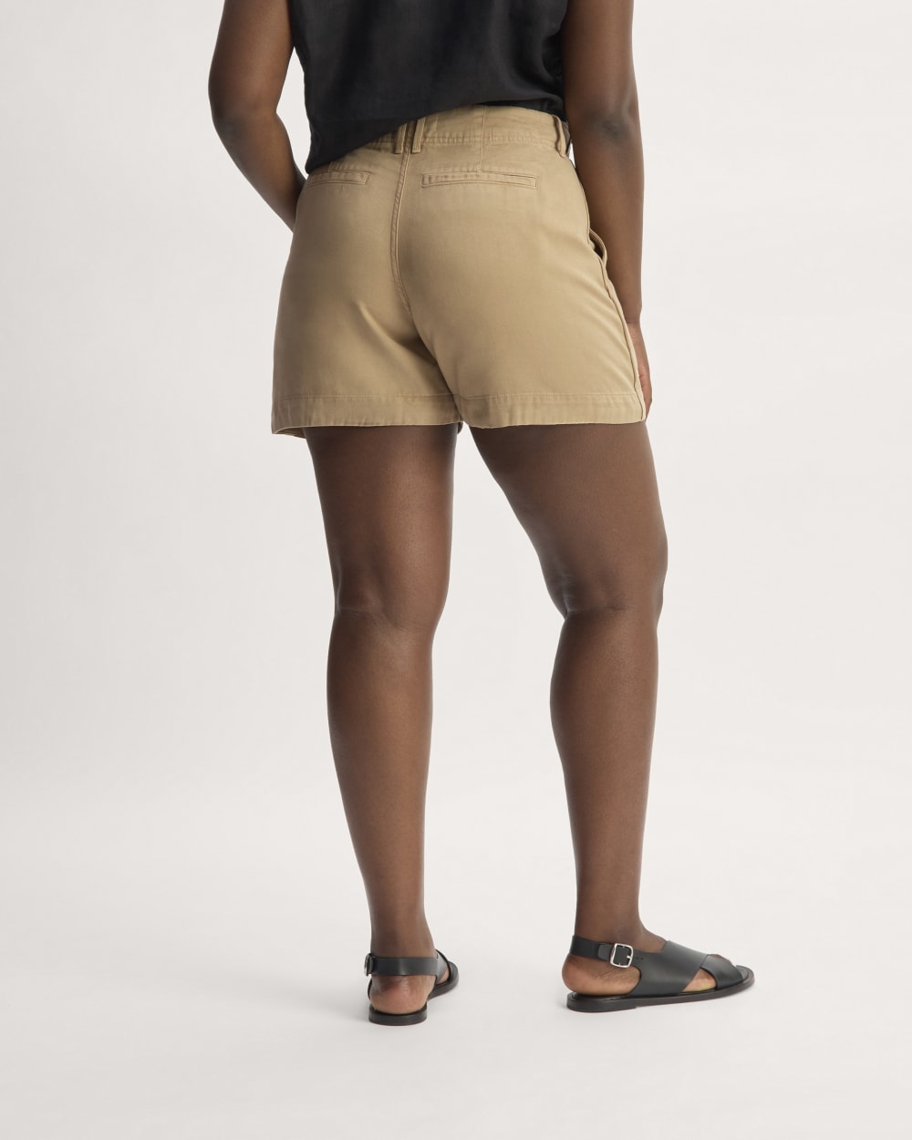 The Utility Short in Buttersoft in Cornstalk — detail view