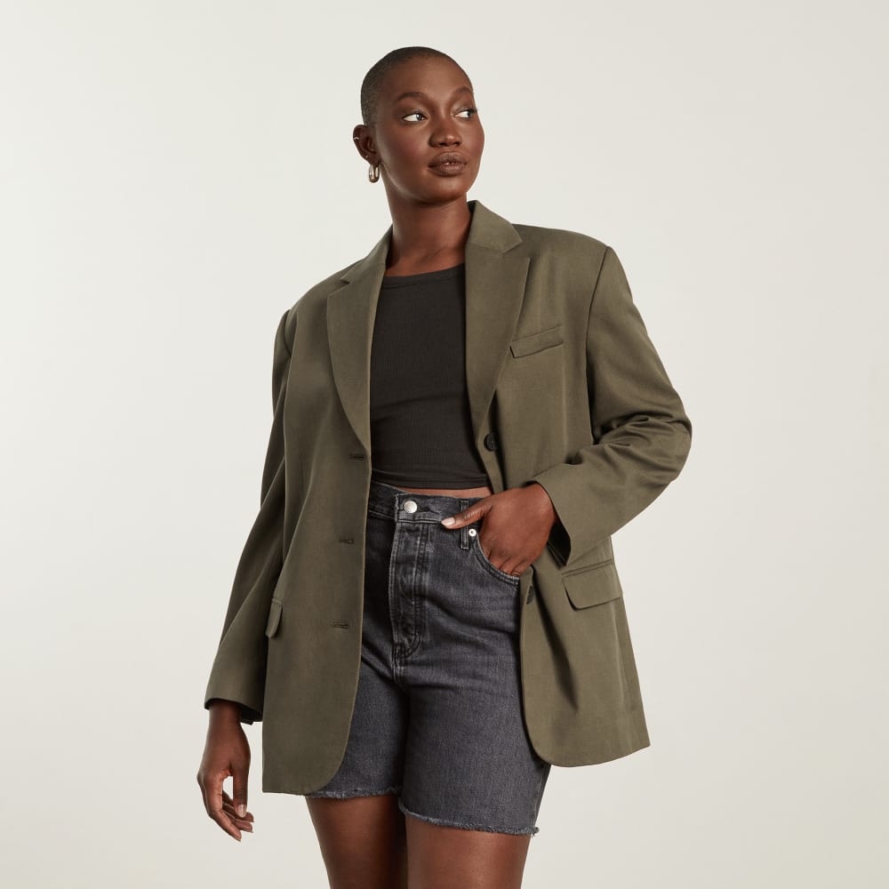The ’80s Blazer in Beech — detail view