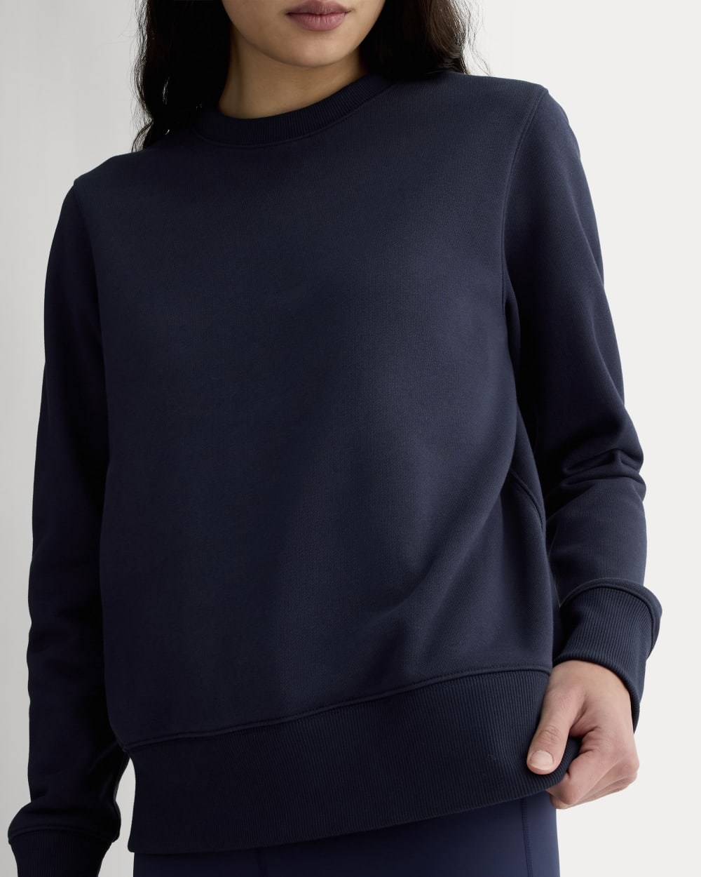 The Off-Duty Terry Crew in Navy — detail view