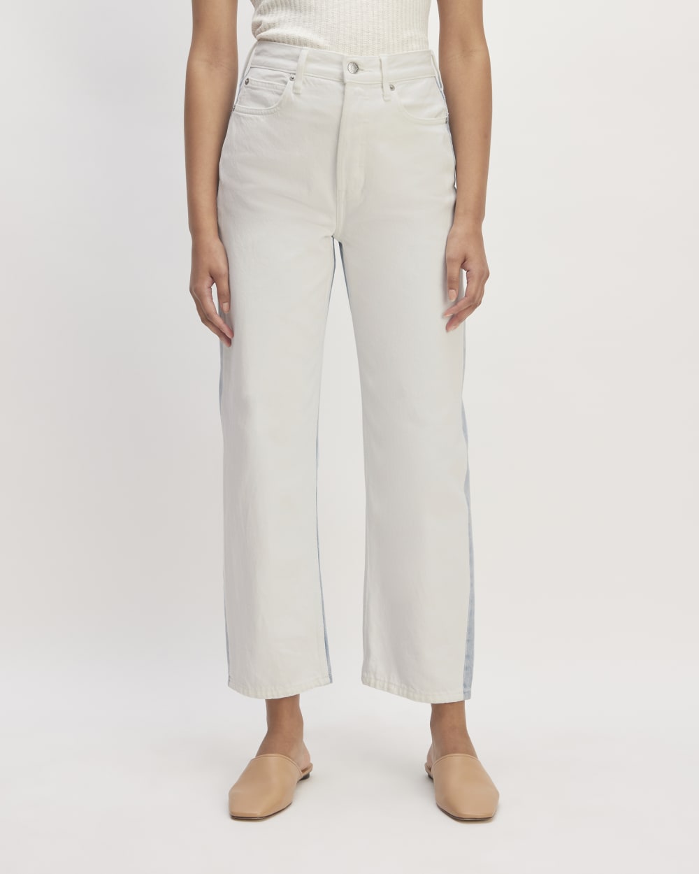 The Rigid Way-High® Jean in Two Tone Bone — detail view