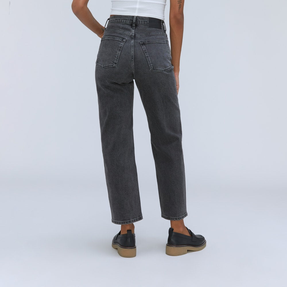 The Way-High® Jean in Washed Black — detail view