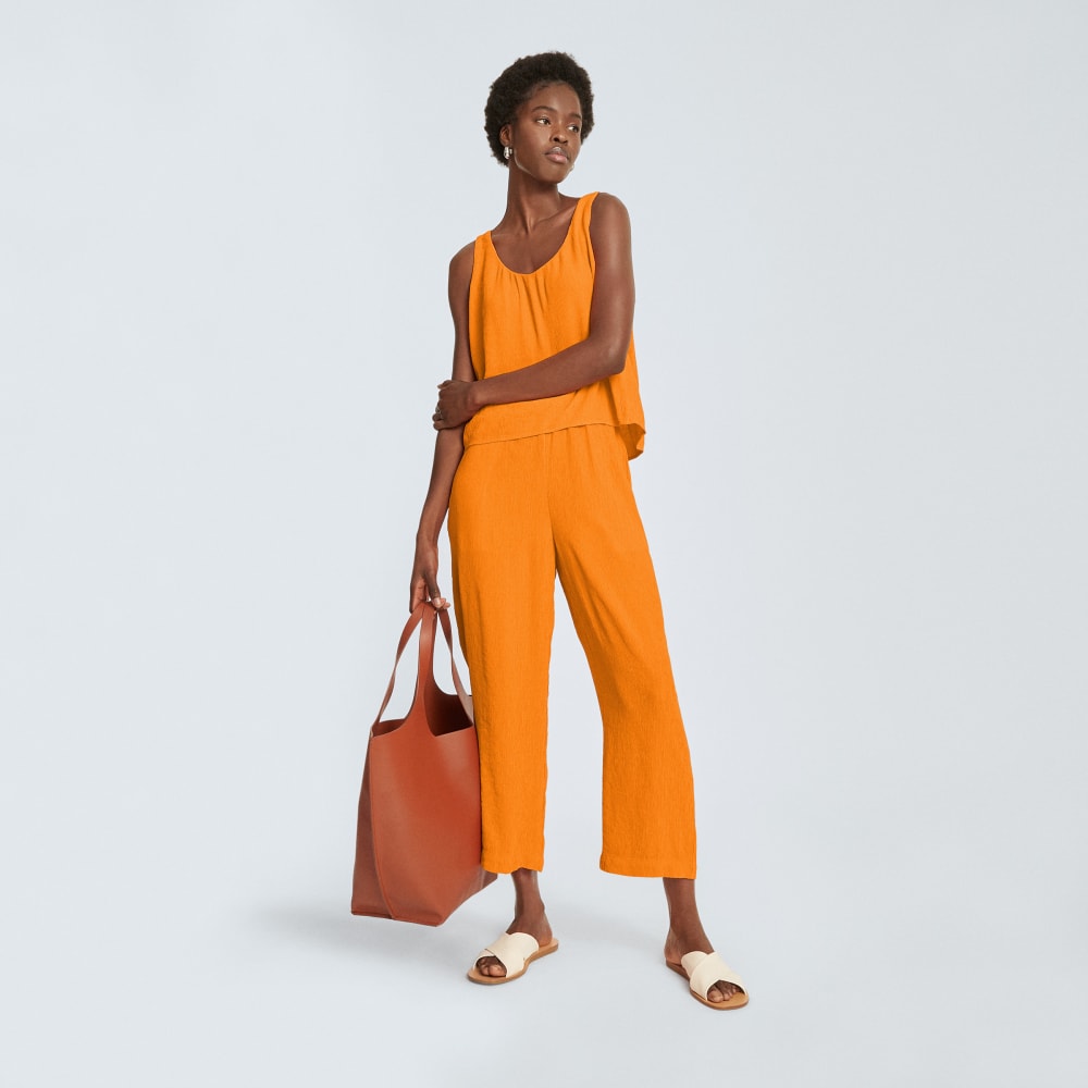 The Naia™ Ripple Pant in Turmeric — detail view