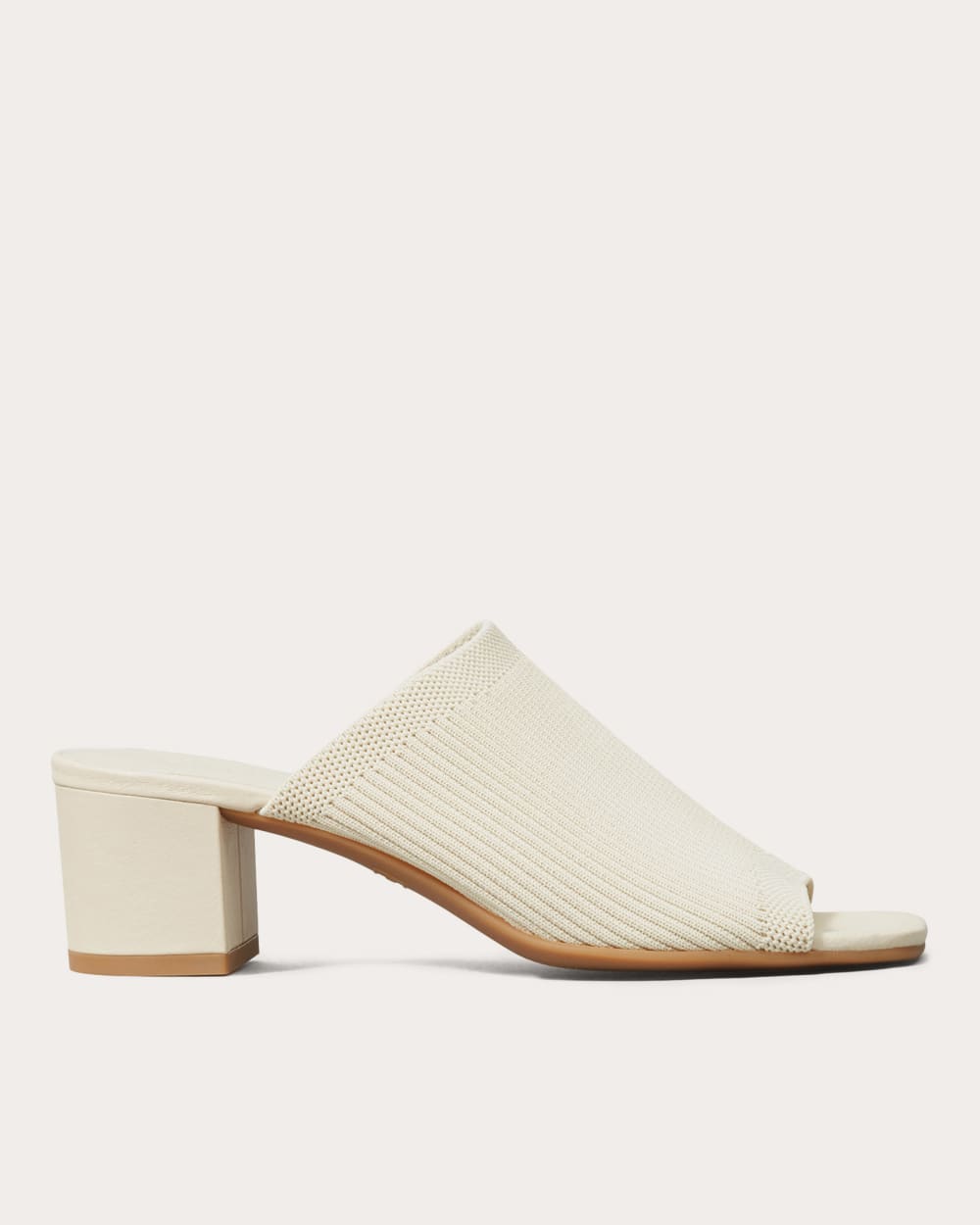 The Glove Mule in ReKnit in Bone — front view
