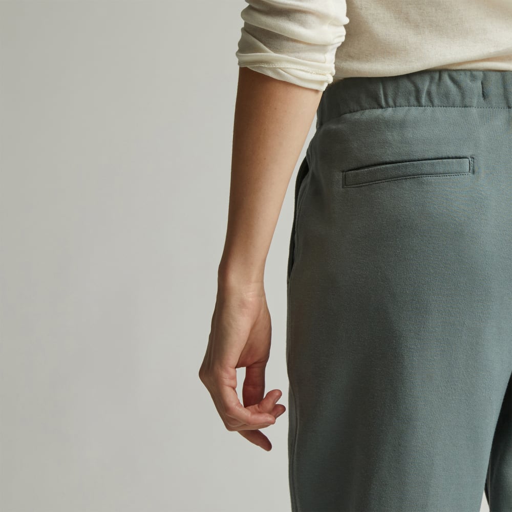 The Dream Pant® in Green Balsam — detail view