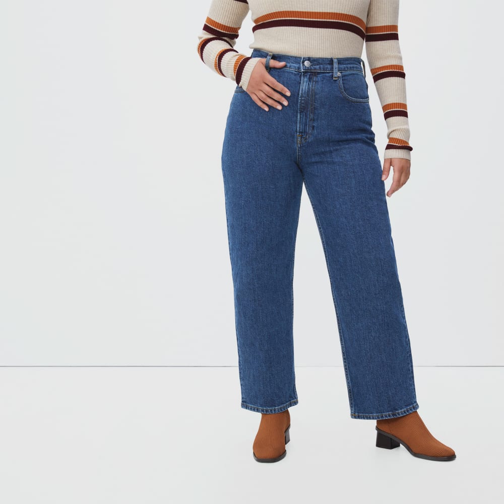 The Way-High® Jean in Vintage Indigo — detail view