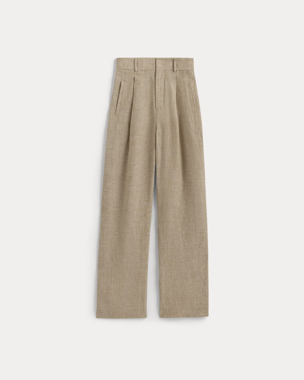 The Linen Way-High® Drape Pant in Cornstalk Chambray — alternate view