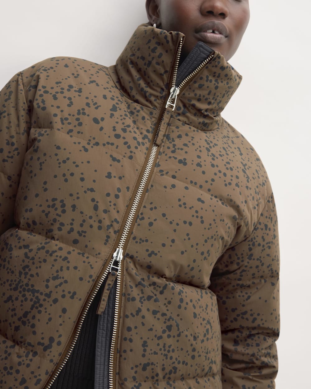 The Puffer Bomber in Cocoa Moonsplatter — detail view
