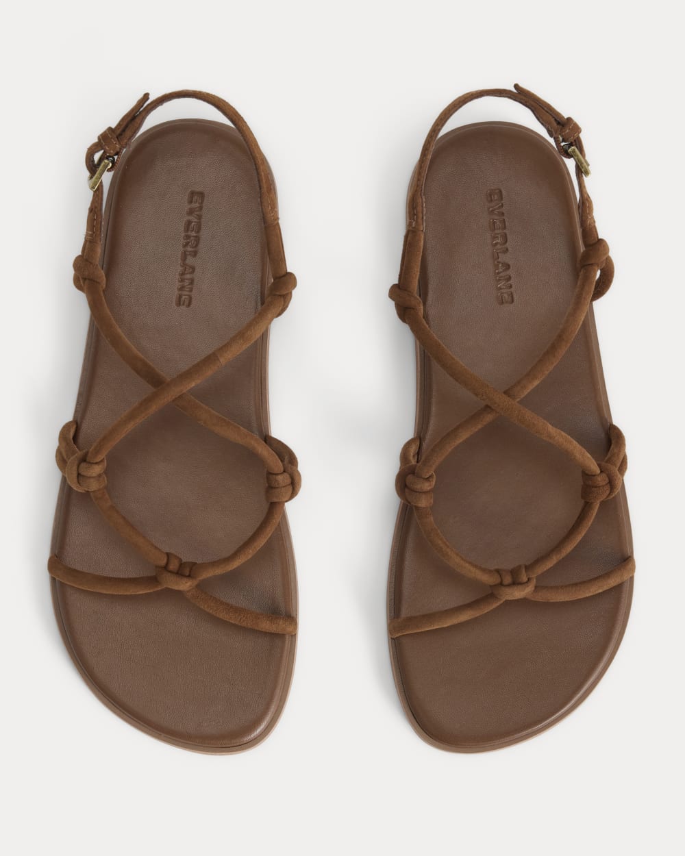 Suede Travel Sandal in Russet — alternate view