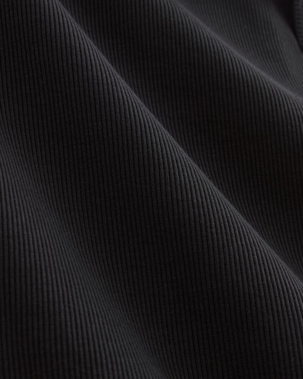 The Selfie Boatneck Tank in Black — detail view