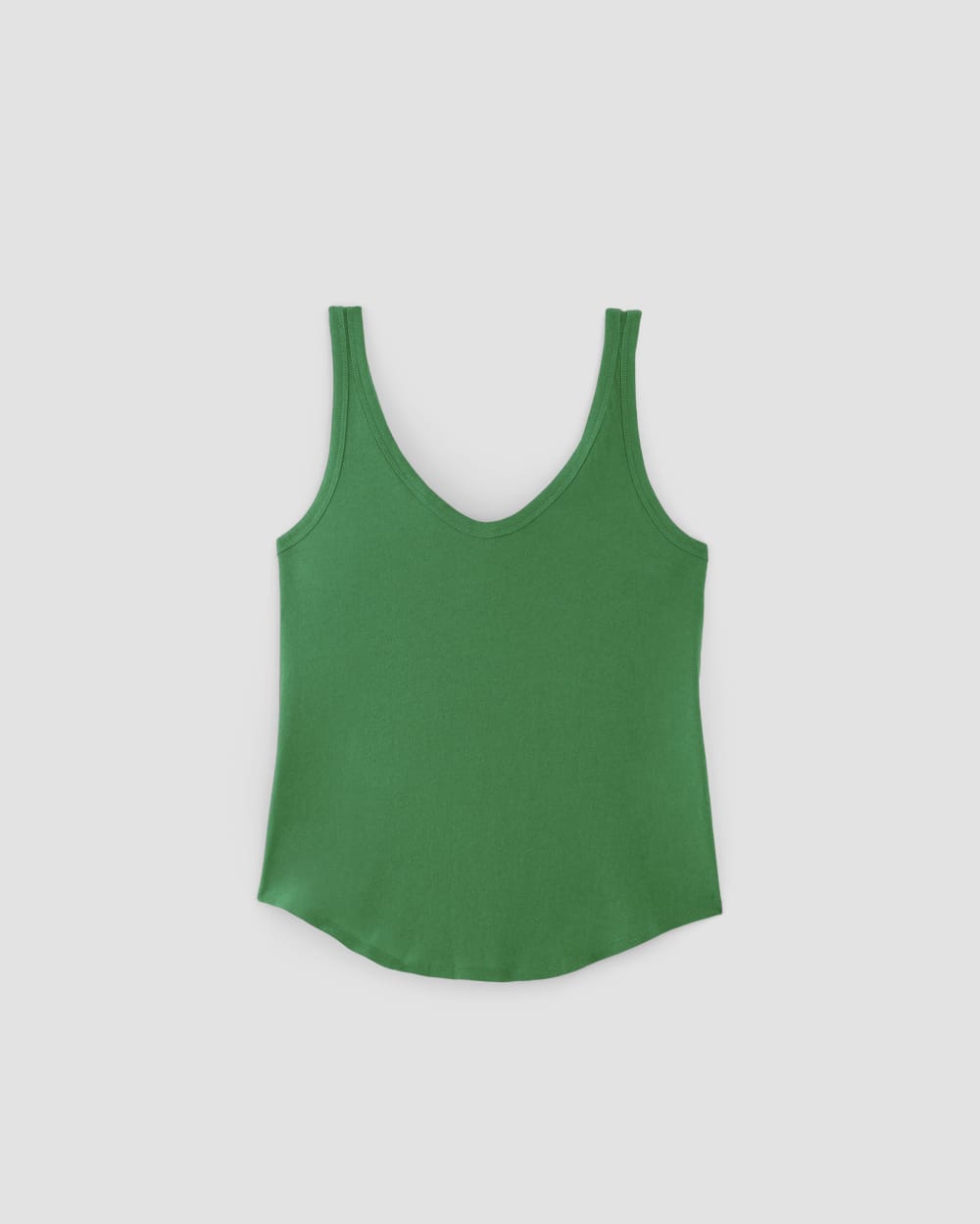 The Air Cami in Grass Green — alternate view