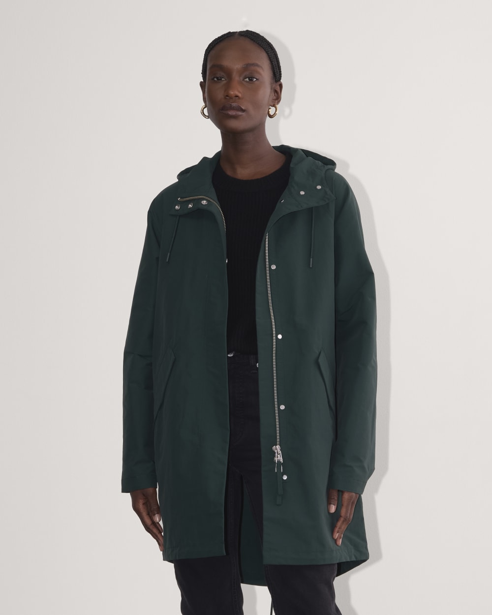 The Anorak in Scarab — front view