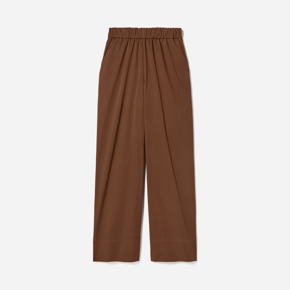 The Easy Pant in Espresso — front view