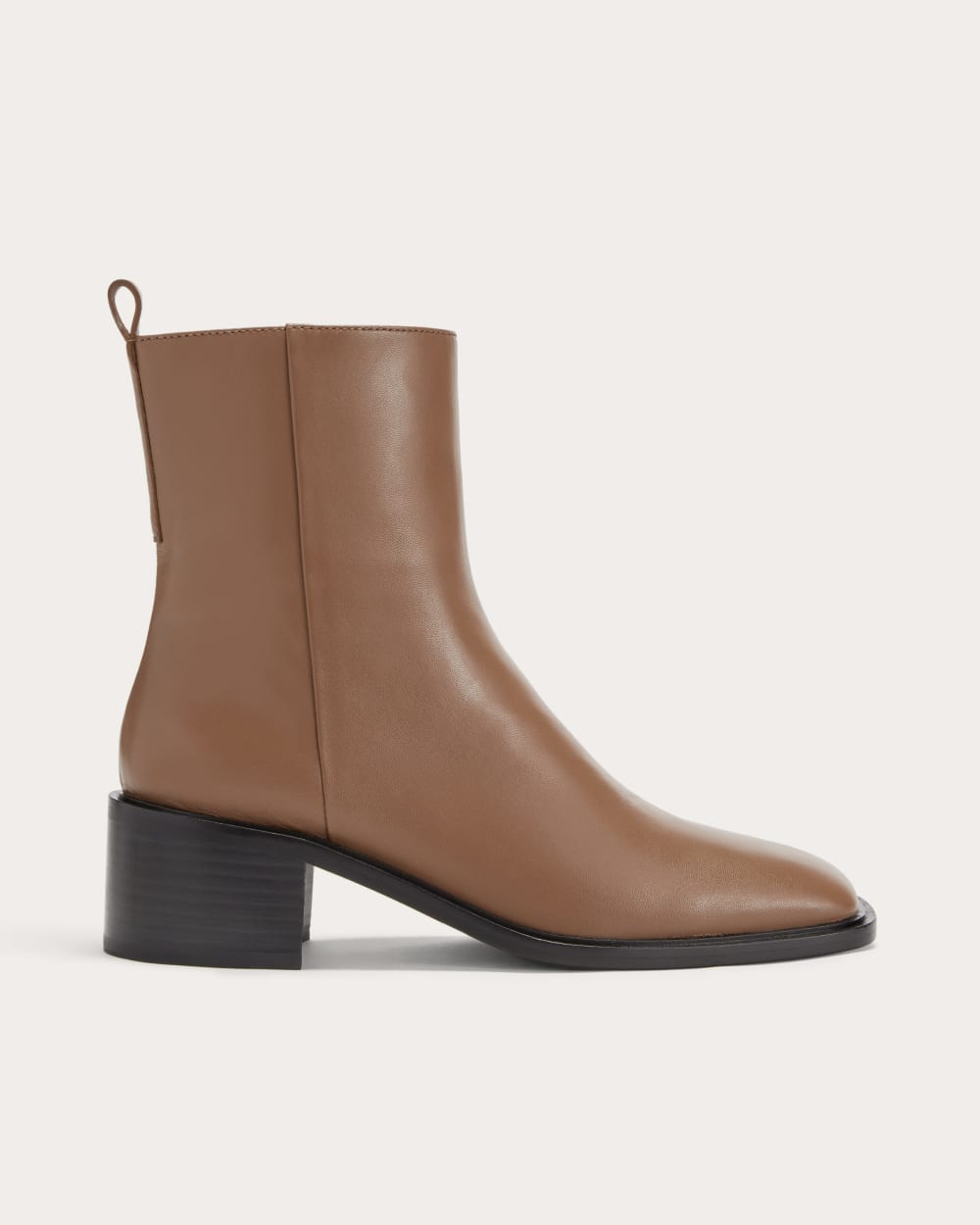 The City Boot in Saddle Brown — front view