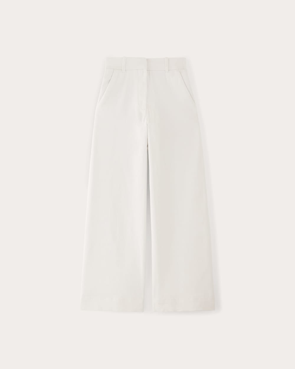 The Phoebe Trouser in White — alternate view