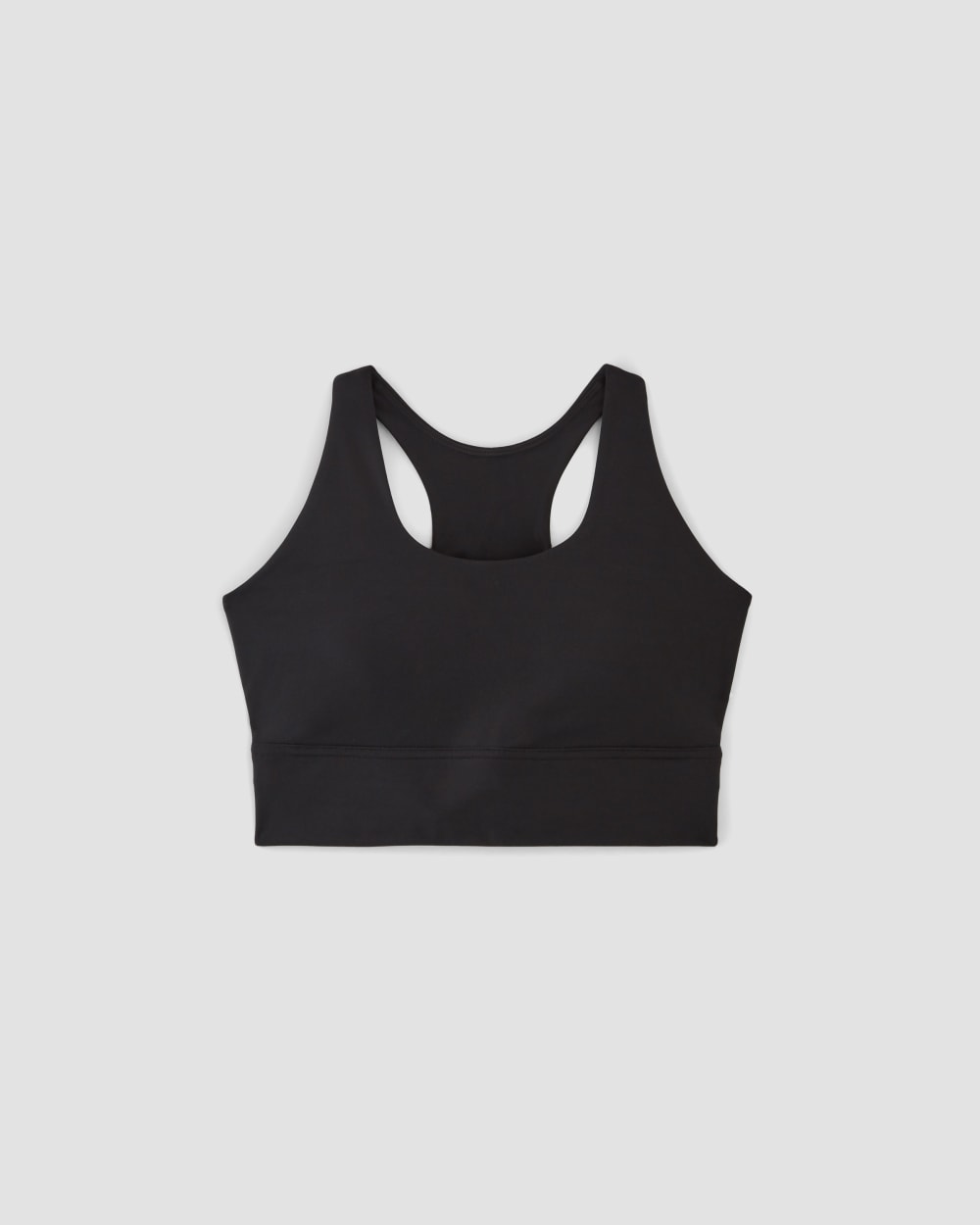 The Perform Longline Bra in Black — alternate view
