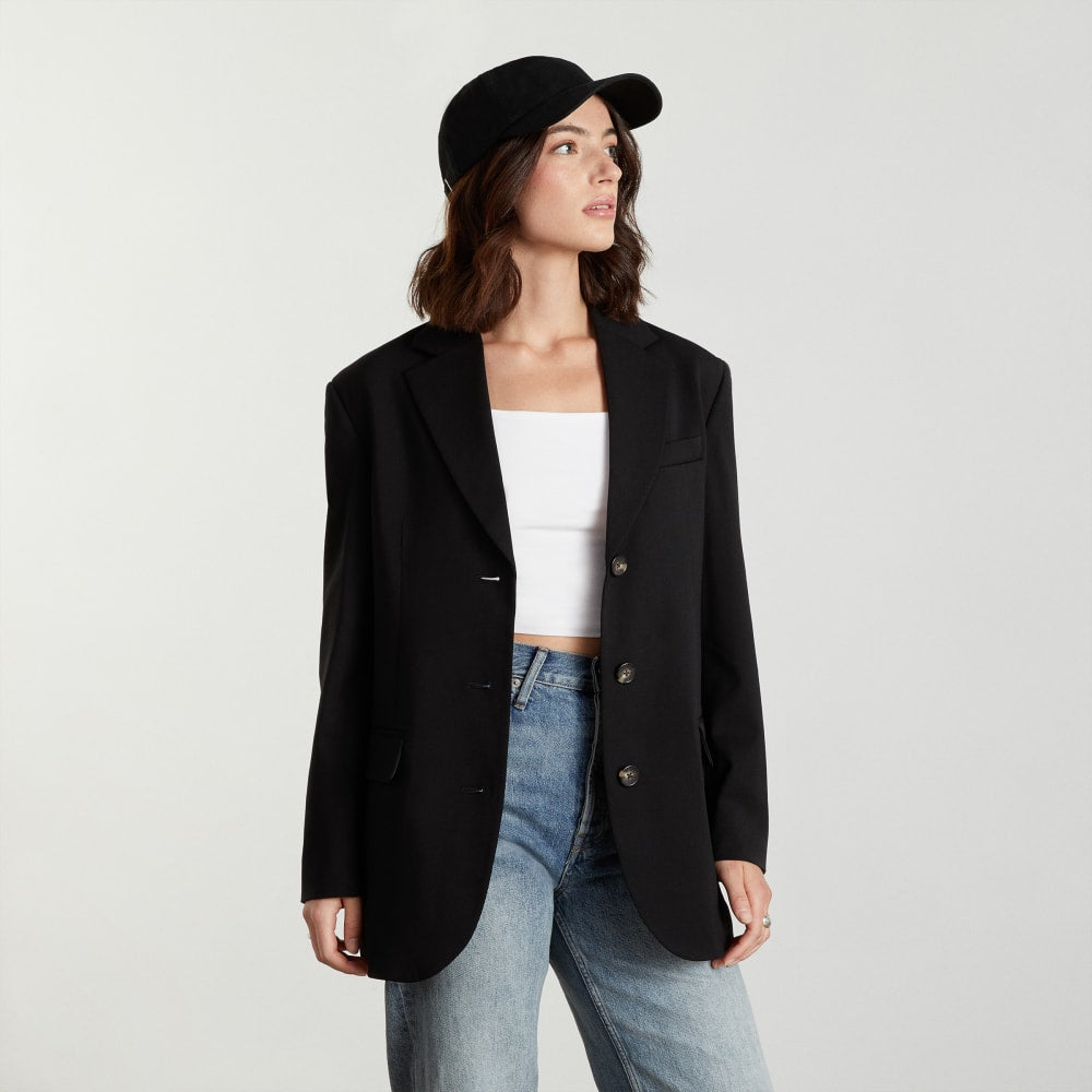The ’80s Blazer in Black — front view