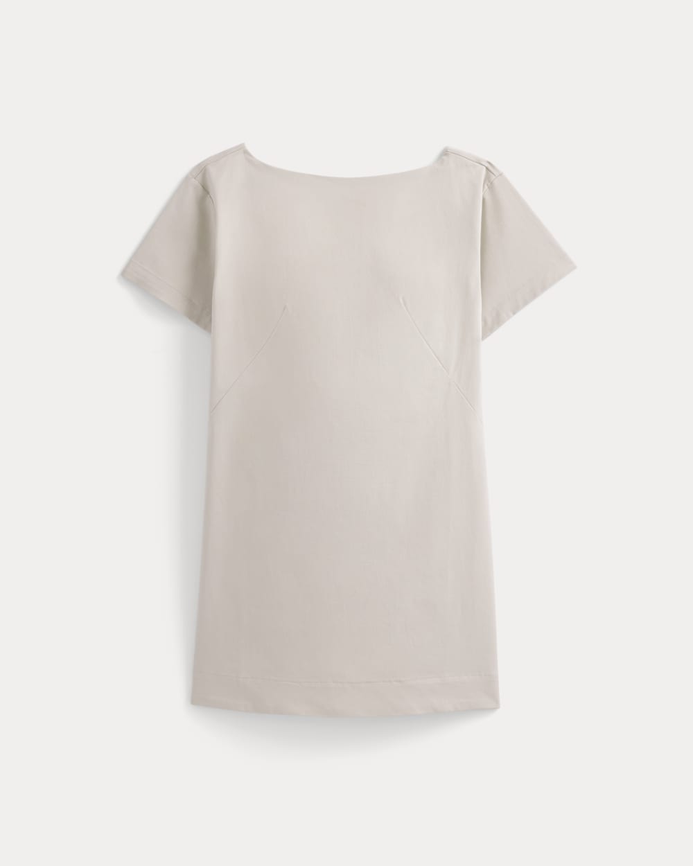 Boatneck Mini Dress in Peyote — alternate view