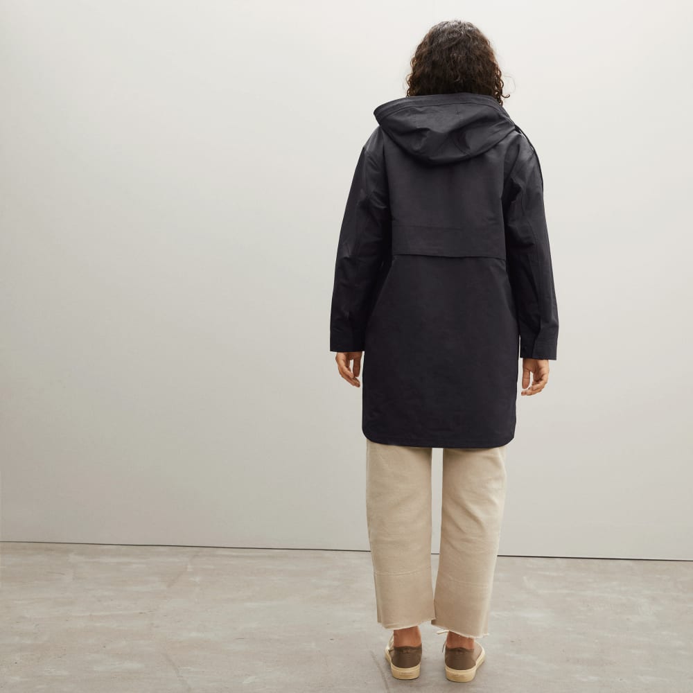 The Anorak in Black — detail view