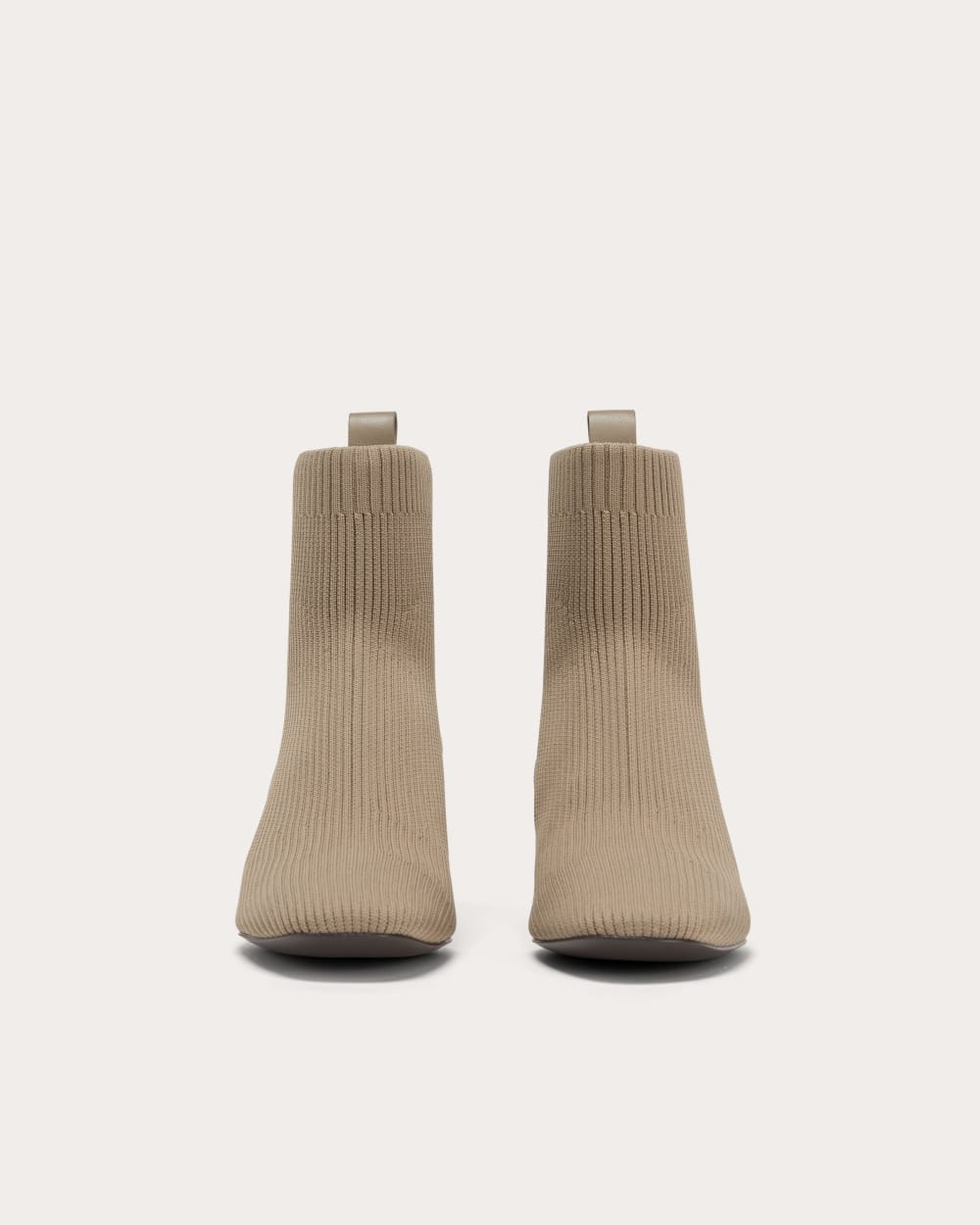 The Glove Boot in Tan Mocha — detail view
