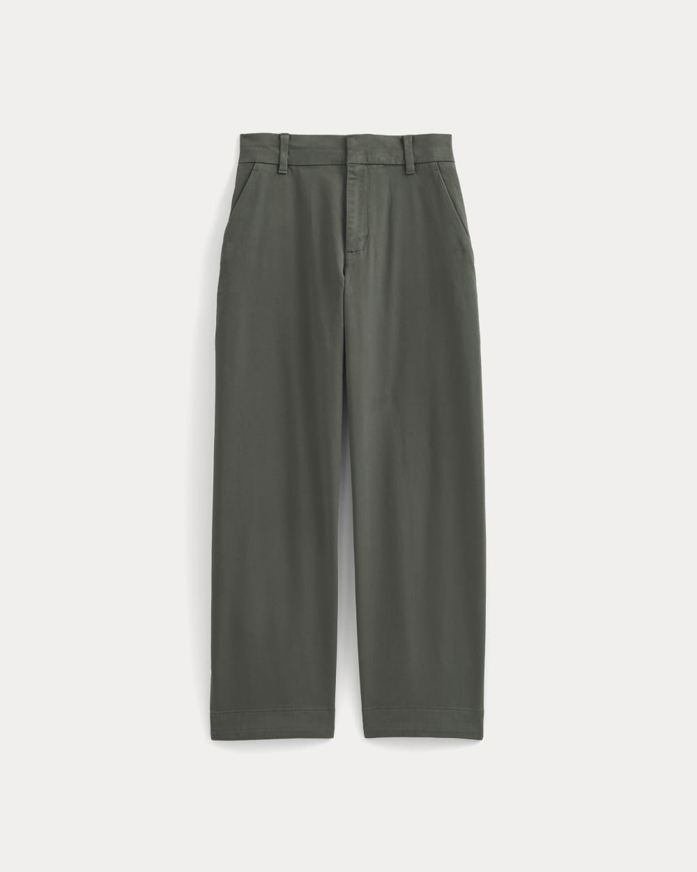 Cotton Twill Chino in Slate Grey — alternate view
