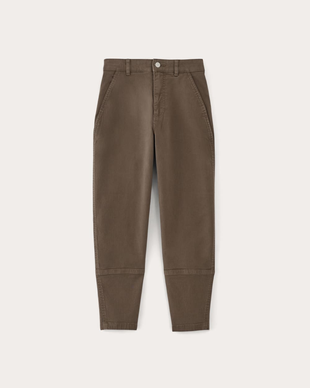 The Utility Barrel Pant in Cocoa — alternate view