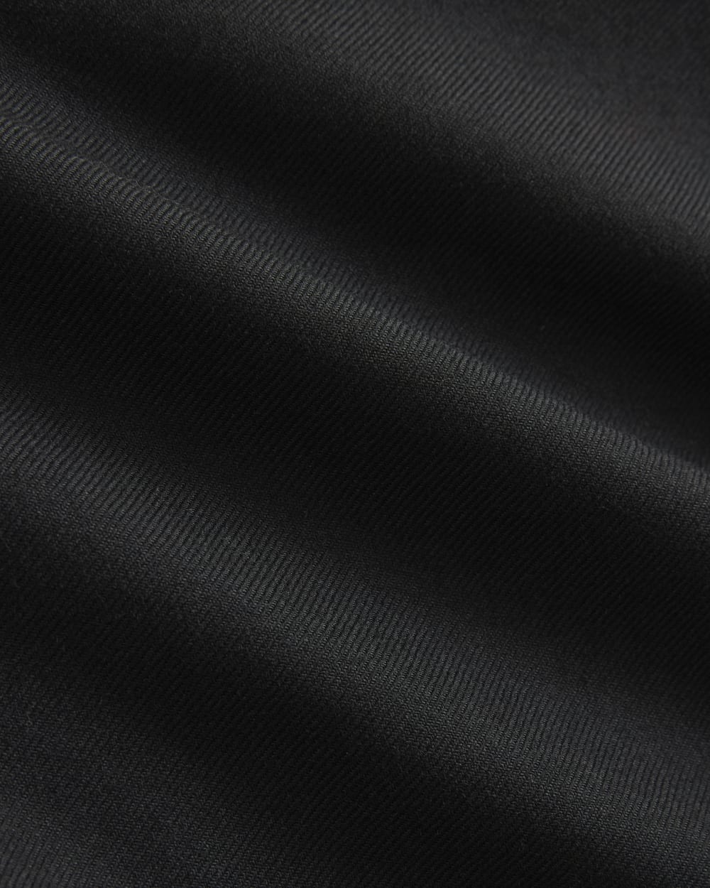 Wrap Mini Skort in Tailor Twill in Black — detail view