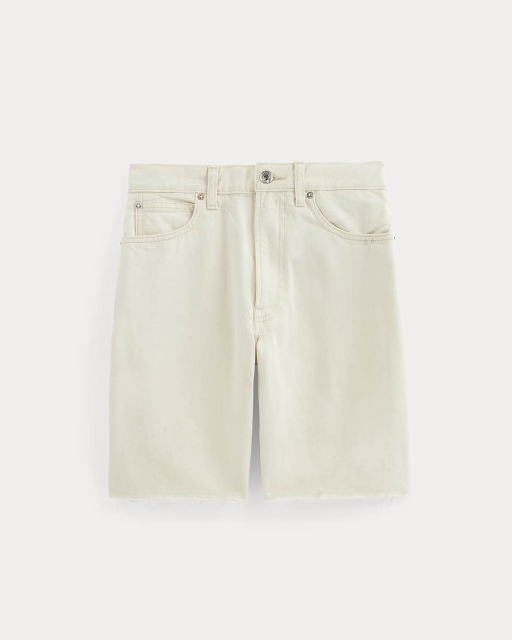 The OG Baggy Jean Short in Ecru — alternate view