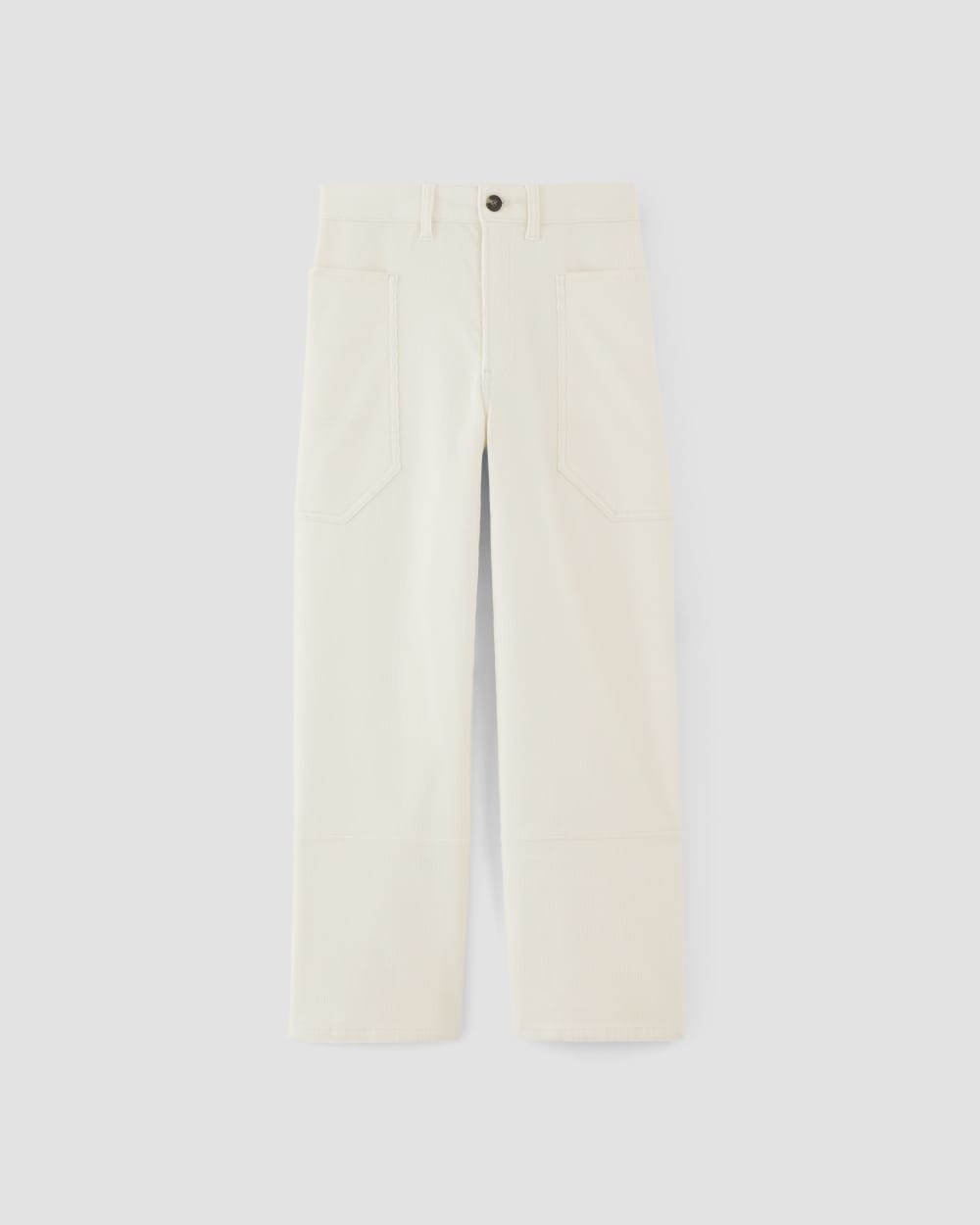 The Corduroy Gardener Pant in Bone — alternate view