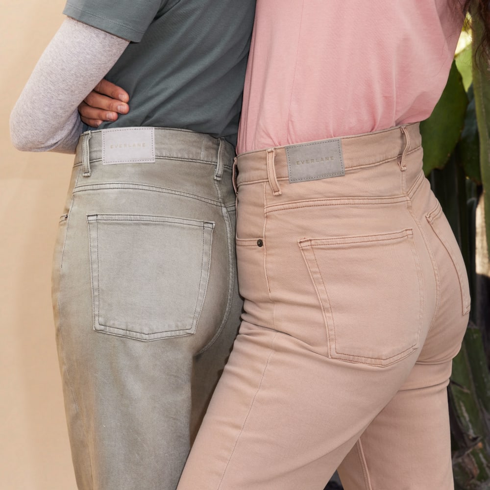 The Way-High® Slim Jean in Red Clay — detail view
