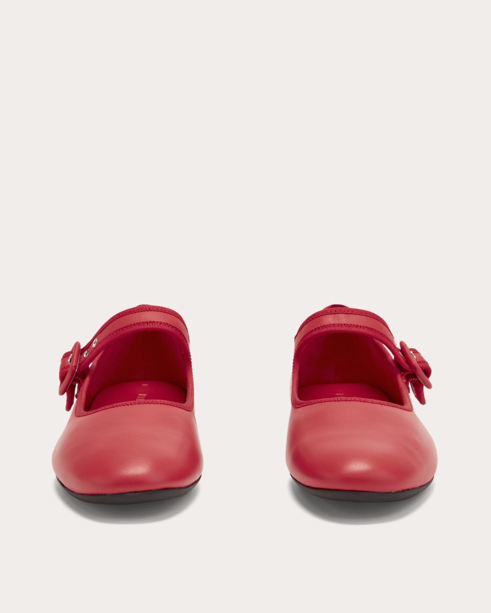 The Day Buckle Mary Jane in Classic Red — detail view