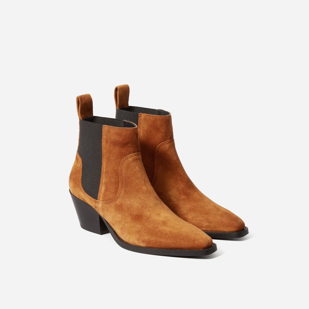 The Western Boot in Russet — front view