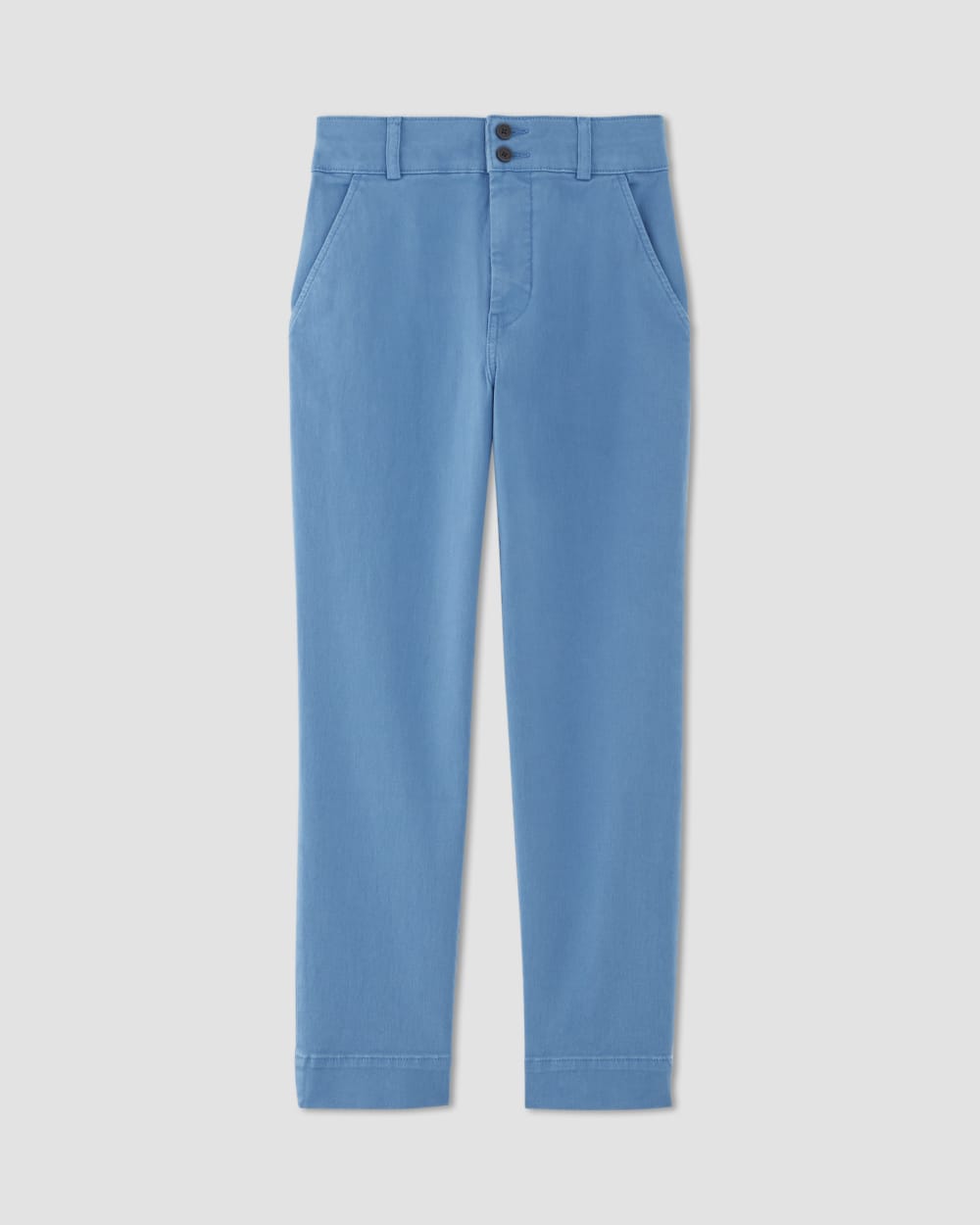 The Organic Straight-Leg Pant in Heritage Blue — alternate view