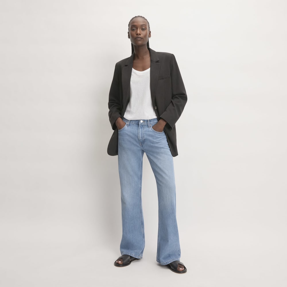 The Slouch Bootcut Jean in Sunkissed Breeze — front view