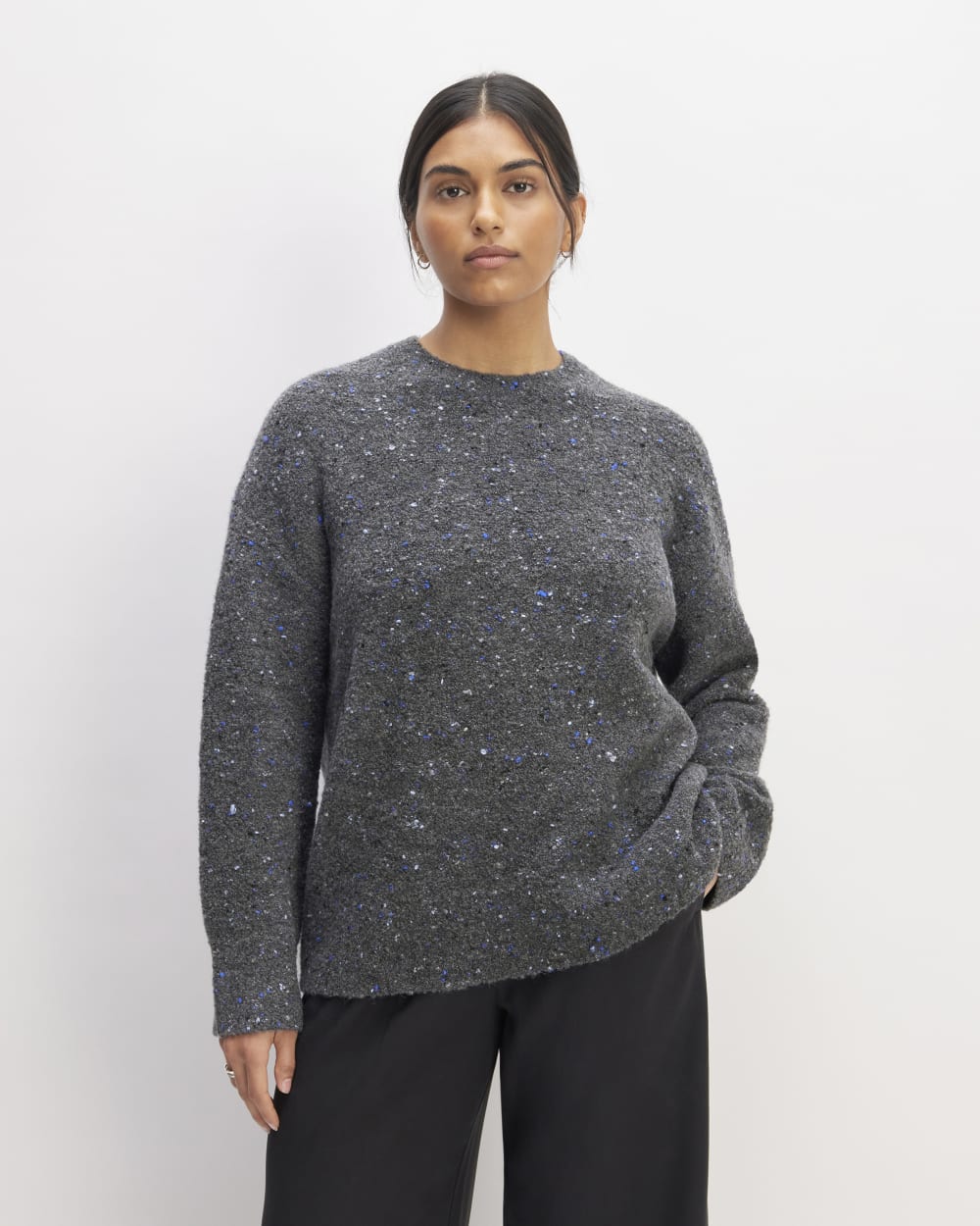 The Confetti Crew in Charcoal Multi — front view
