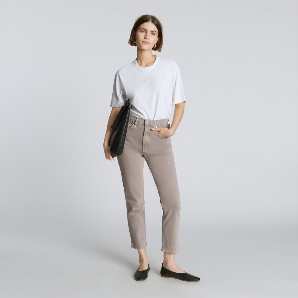 The Original Cheeky® Jean in Artist Clay — detail view