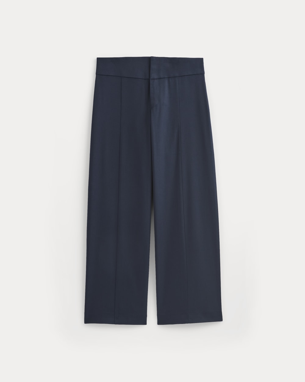 Tailored Drape Seam Pant in Navy — alternate view