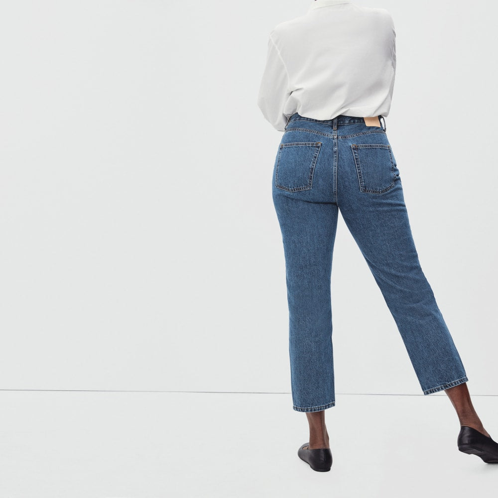 The '90s Cheeky Hourglass Jean in Medium Blue Wash — alternate view