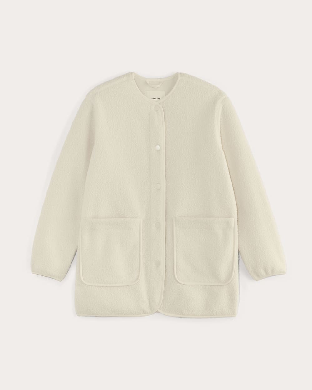 The Teddy Liner in Heathered Oat — alternate view