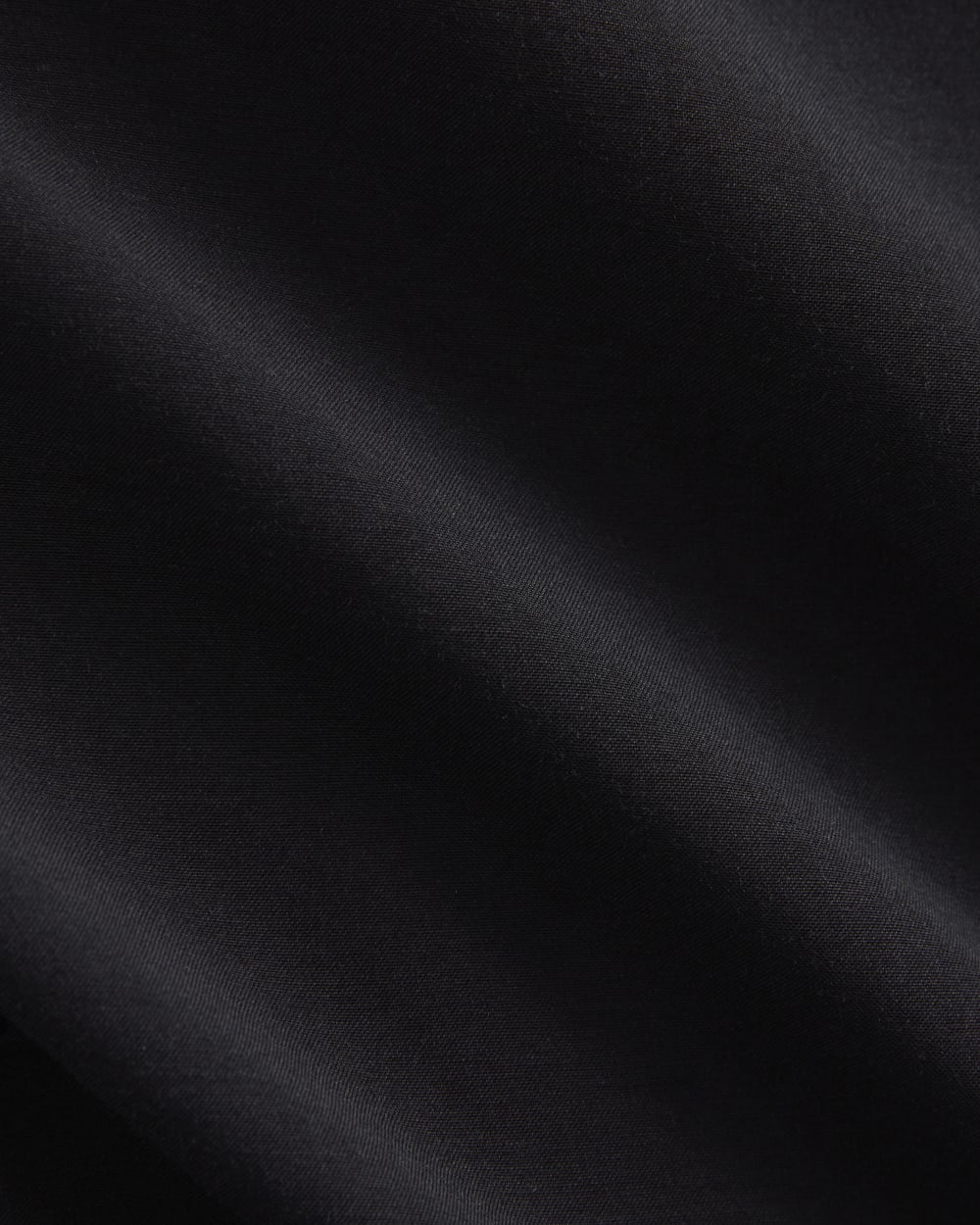 Bubble-Sleeve Top in Black — detail view