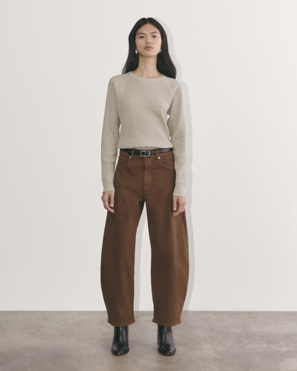 The Waffle Crew in Oatmeal Heather — detail view