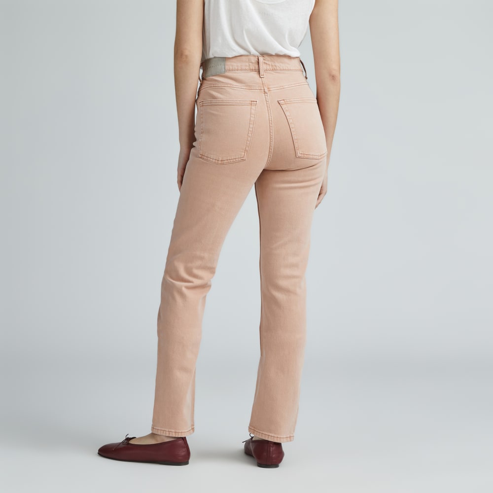 The Way-High® Slim Jean in Red Clay — detail view