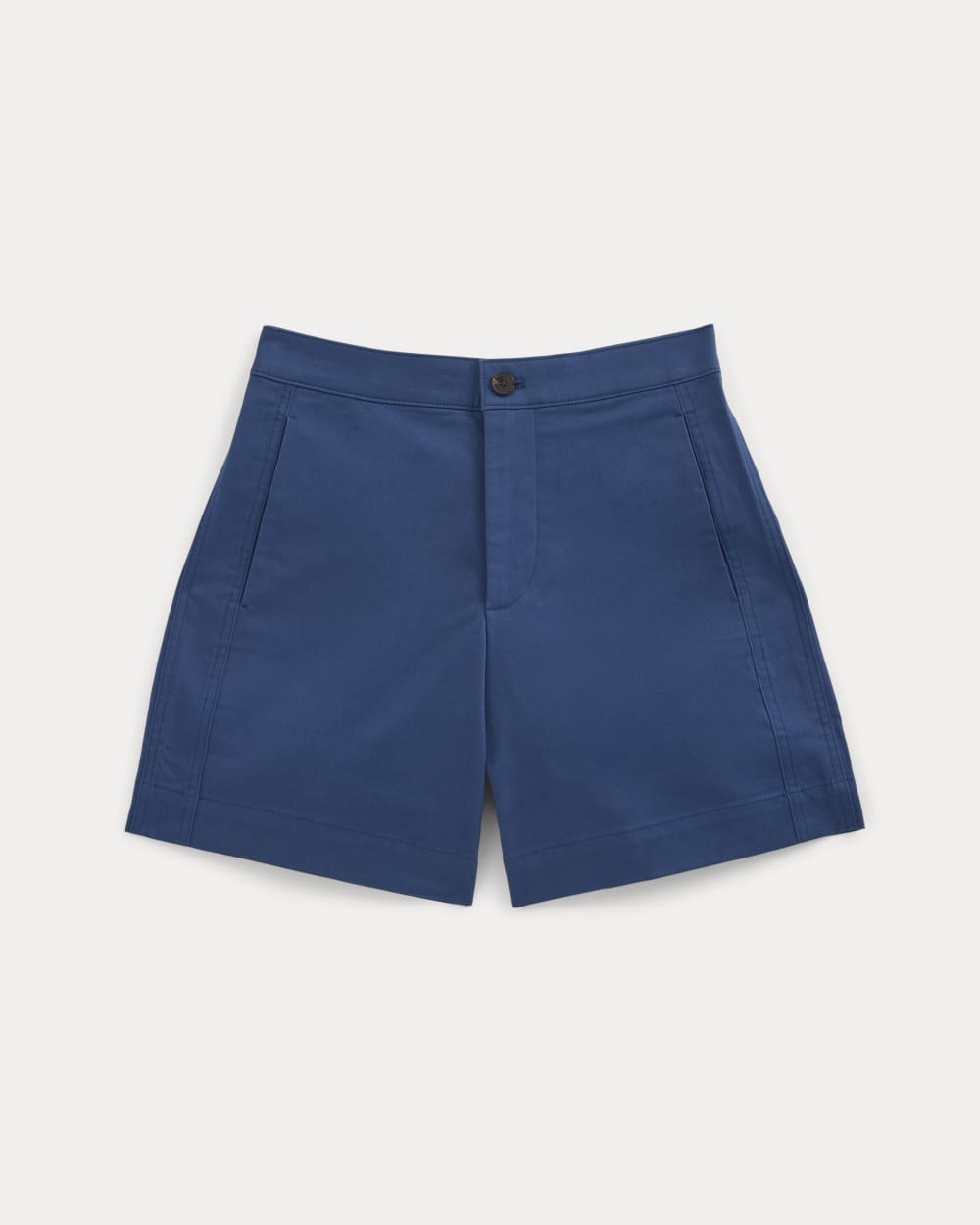 Side-Panel Tailored Short in Estate Blue — alternate view
