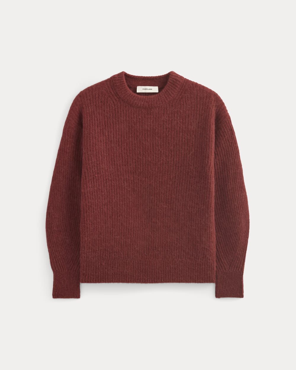 The Cocoon Crew in Alpaca in Merlot — alternate view