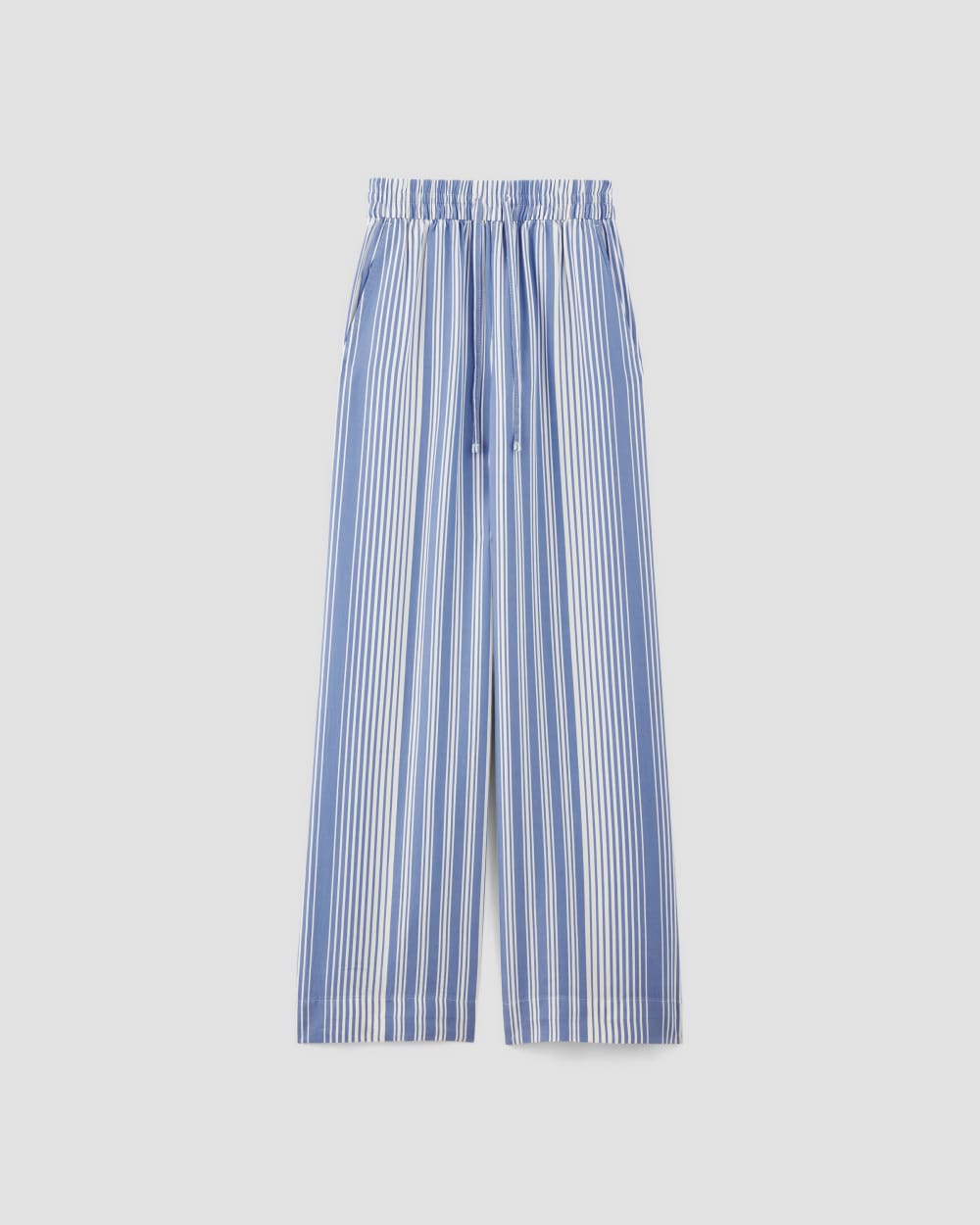 The Wide-Leg Pant in Butterlite in Granada Sky Blue / Bone — alternate view