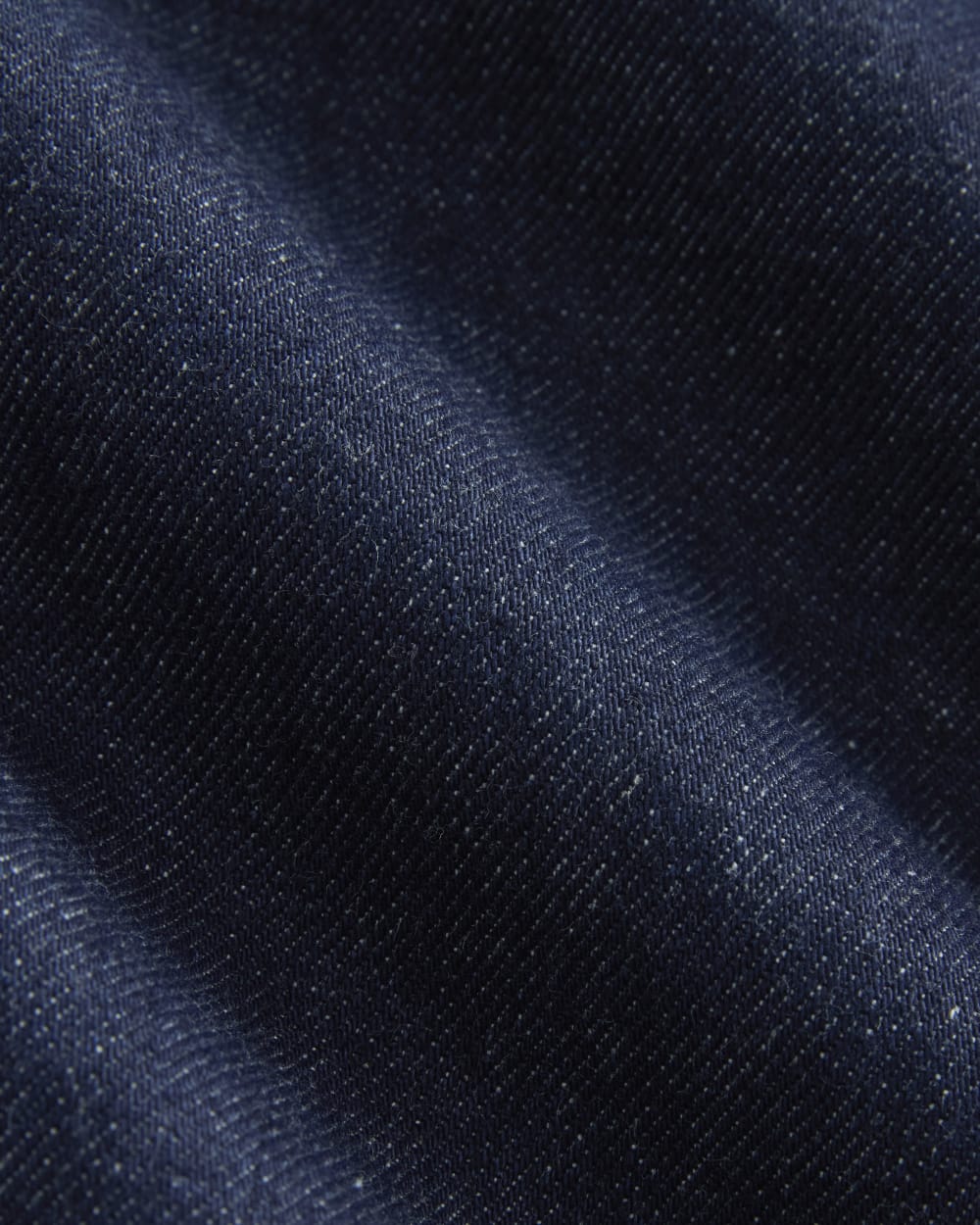 The Column Jean in Pure Blue — detail view