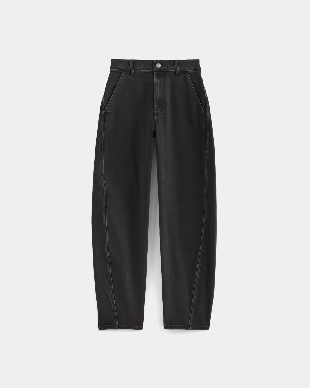 The Way-High® Twist Curve Jean in Washed Black — alternate view