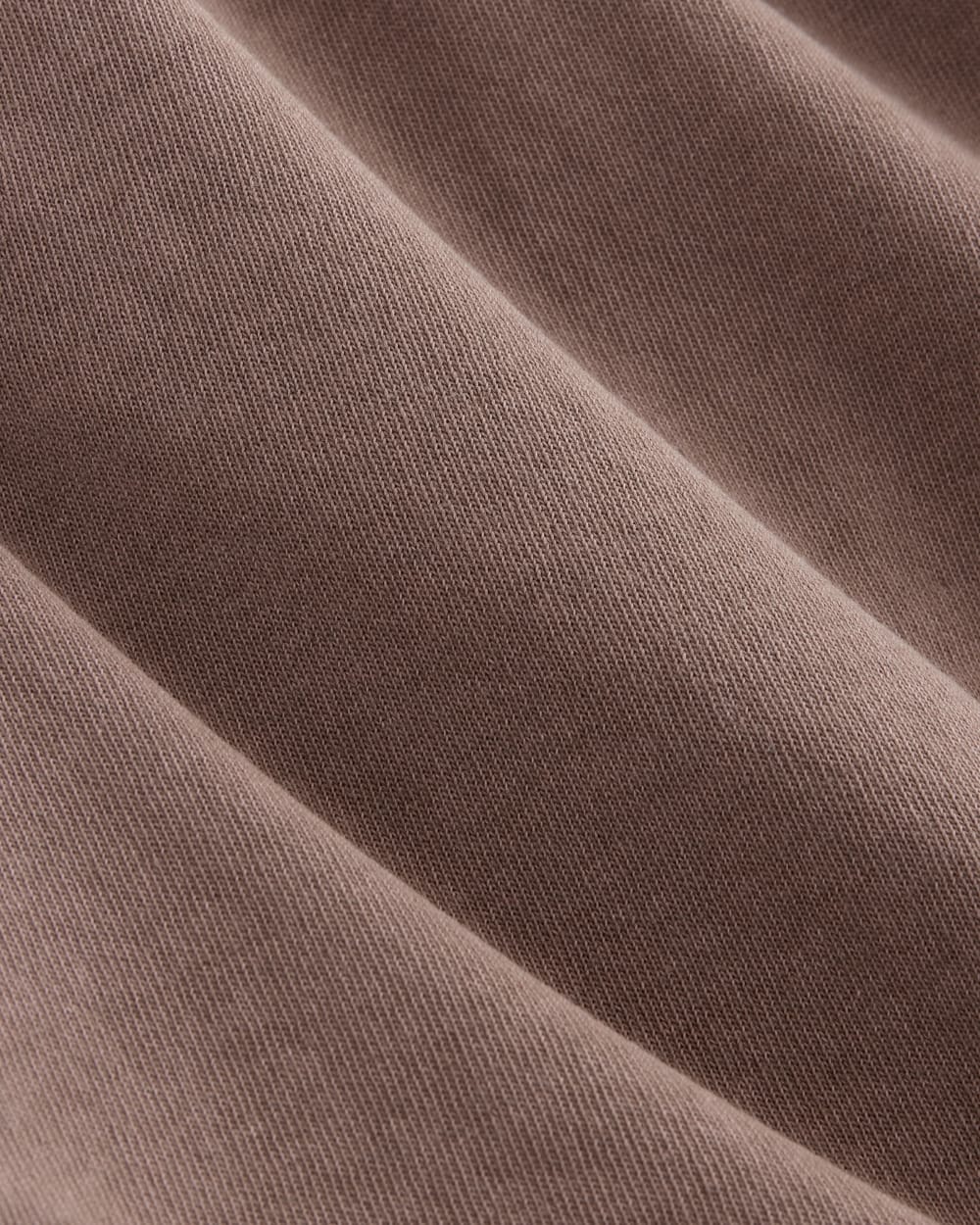 The Off-Duty Short in Brown Garment Dye — detail view