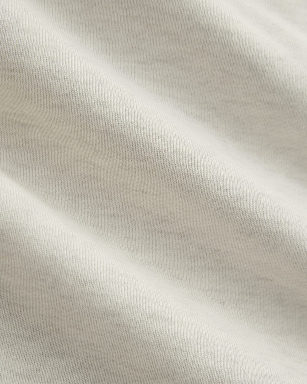 Luxe Fleece Wide-Leg Sweatpant in Heathered Oat — detail view