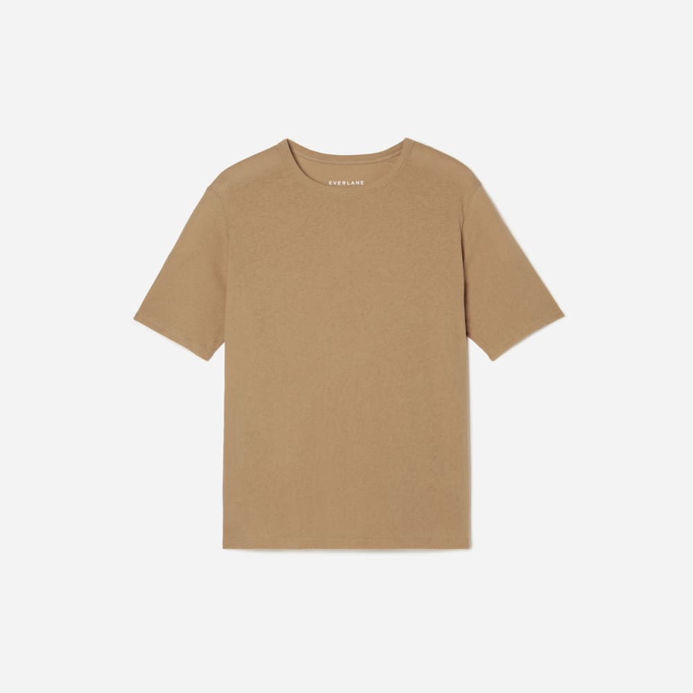 The Air Tee in Iced Coffee — front view